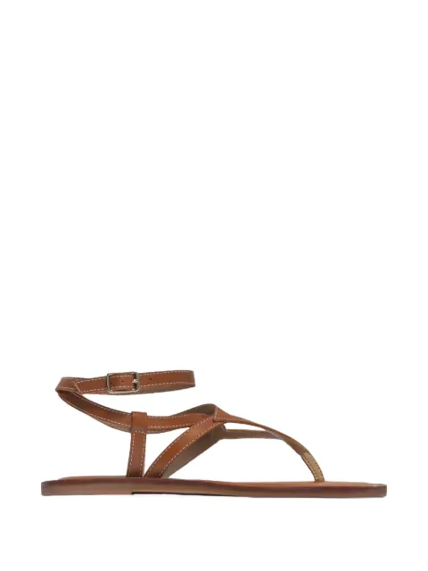 Bernardo Mallorie crisscross ankle-strap sandals Brown MALLORIE