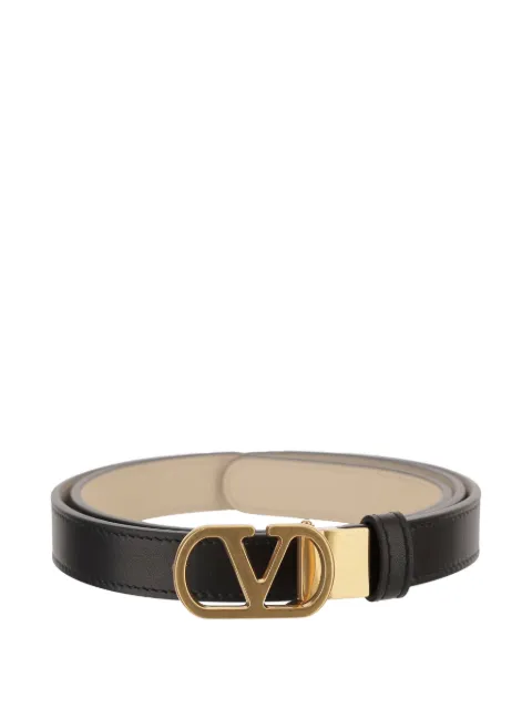 Valentino Garavani Vlogo reversible belt Black WT0SU8IYR
