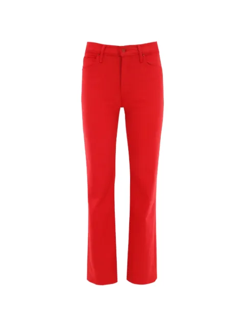 MOTHER Kick flared trousers Red 10005753TGO