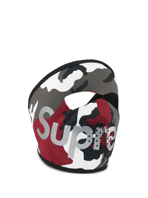 Supreme Windstopper "Red" facemask White SU26892
