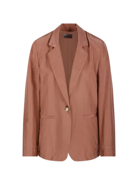 Forte Forte single-breasted blazer Brown 14564MYJACKET