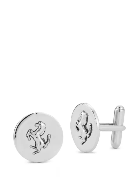 Mateo Stallion coin cufflinks Silver STALLIONCOINCUFFLINKS
