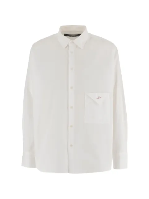 Jacquemus flap-pocket long-sleeved shirt White SHM00607AW00351