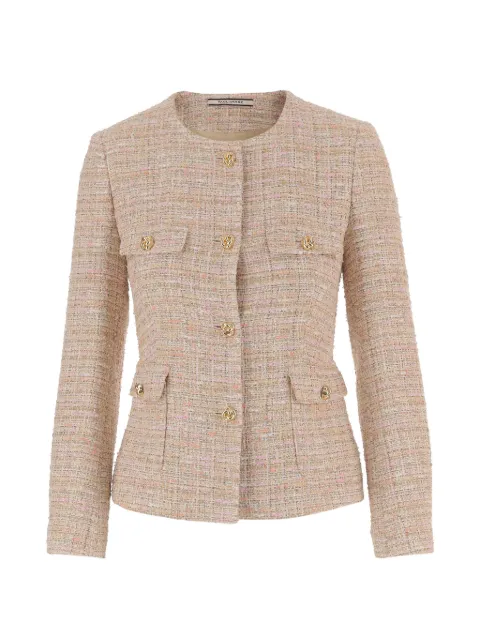 Tagliatore button flap-pocket jacket Neutrals JODIE160074A1277