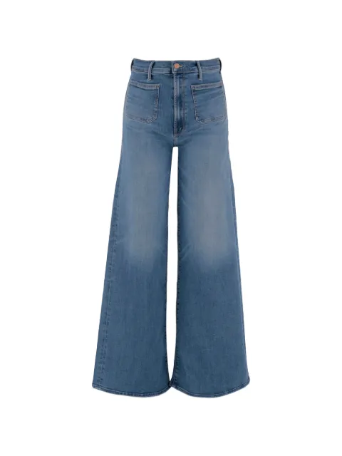 MOTHER high-rise wide-leg jeans Blue 107652104