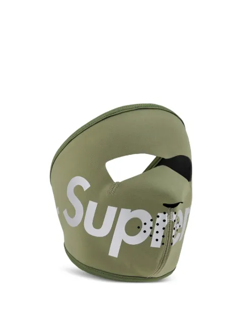 Supreme x WINDSTOPPER logo face mask Green SU26893