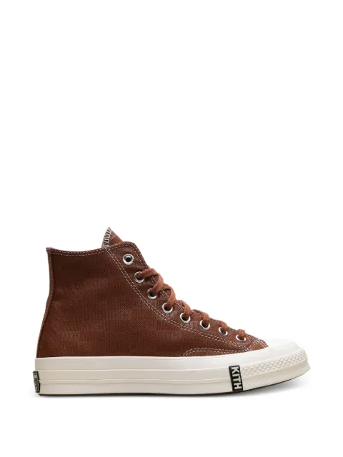 Converse x Kith Chuck 70 High monogram sneakers Brown A06884C