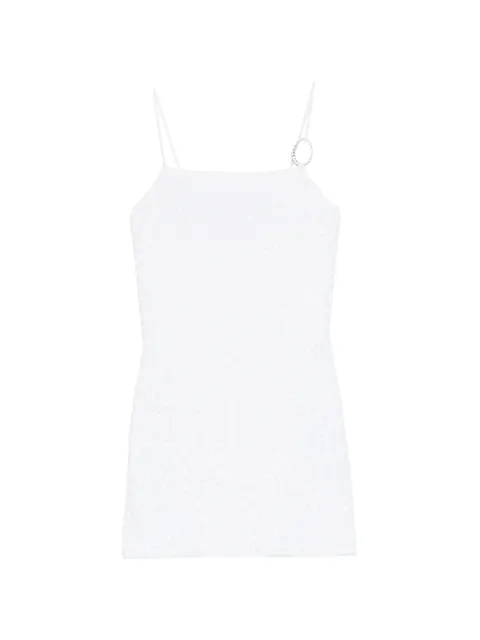 Oséree sequin-embellished mini dress White BPMF268