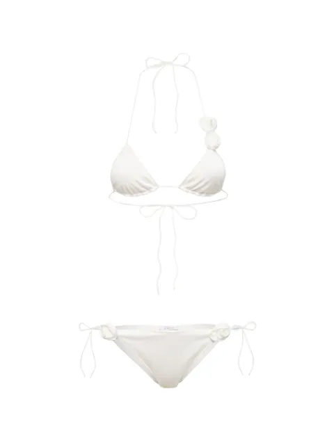 Oséree Bridal Rose bikini set White BRGF268