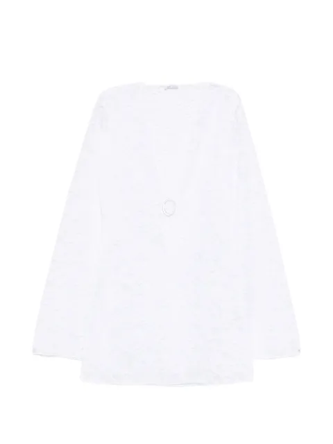 Oséree lace beach dress White BFKF268