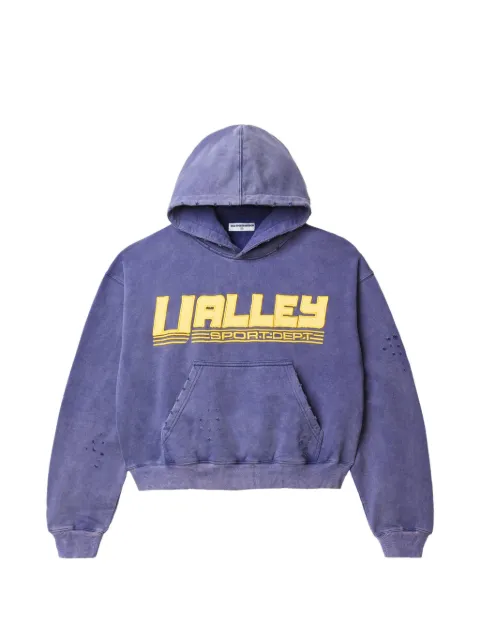 Vale printed hoodie Purple LYM50LWE