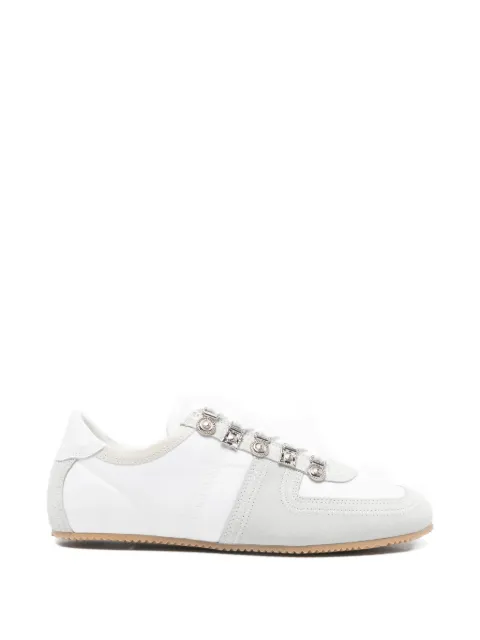 Toga Virilis embellished lace-up sneakers White FTVRM146700199