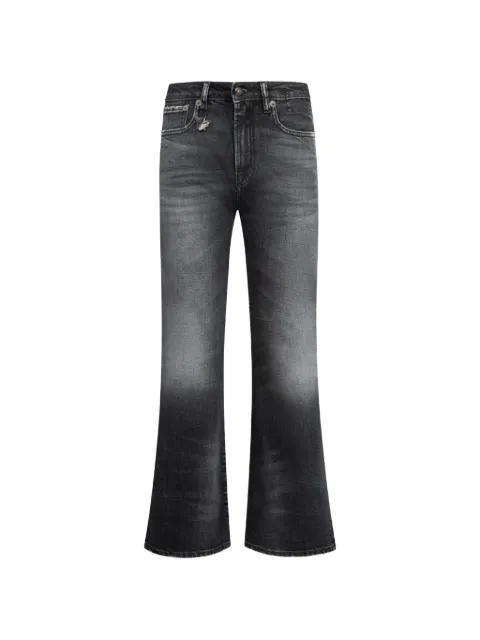 R13 Joan flared jeans Grey R13WD200D391ABLACK