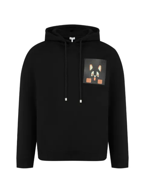 LOEWE relaxed fit graphic sweatshirt Black H526Y25J39