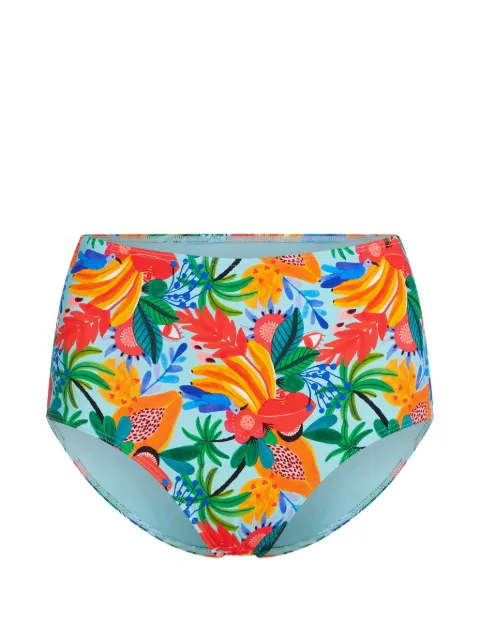 Marlies Dekkers Paradisa high-waist bikini bottoms Blue 37635