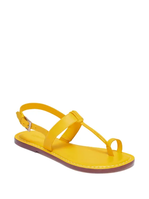 Bernardo thong-strap sandals Yellow MAVERICK2