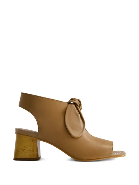 Bernardo Lizzie knot-detail sandals Neutrals LIZZIE