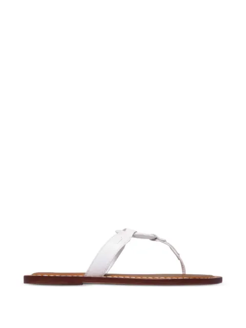 Bernardo Matrix ring-details sandals White MATRIX2
