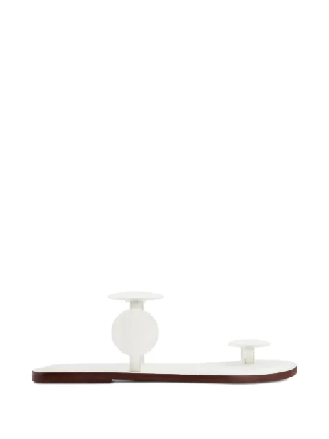Bernardo New Moon ring-detail sandals White NEWMOON2