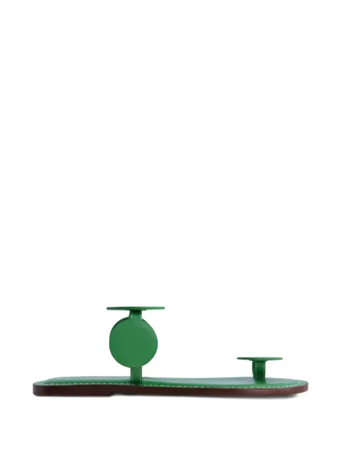 Bernardo New Moon ring-toe sandals Green NEWMOON2