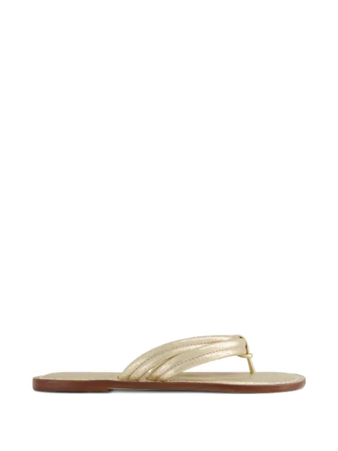 Bernardo Miami leather sandals Gold MIAMI