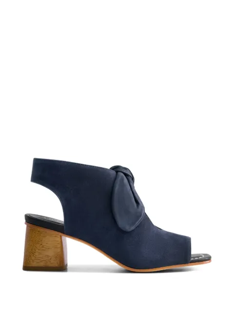 Bernardo Lizzie knot sandals Blue LIZZIE