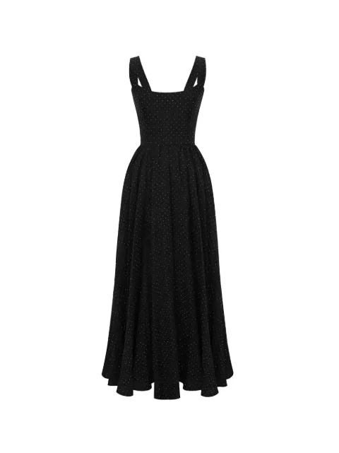 POST MERIDIEM sequin-embellished maxi dress Black SWEETHEARTSEQUINEDMIDIDRESSBLACK