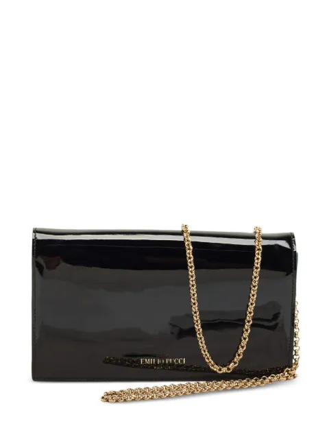 PUCCI Pre-Owned patent-leather wallet Green 1242669