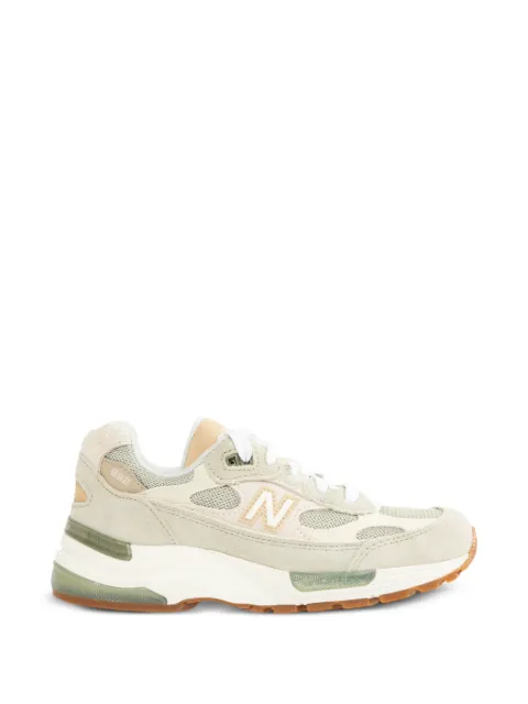New Balance 992 logo-detail sneakers Neutrals U992720