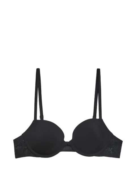 Fleur Du Mal Demi lace moulded bra Black BR04670100