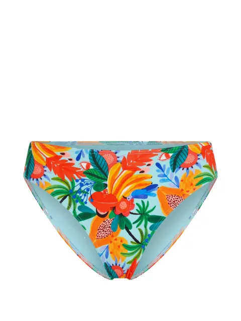 Marlies Dekkers Paradisa floral bikini bottoms Blue 37634