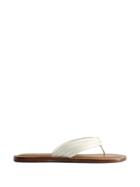 Bernardo Miami leather sandals White MIAMI