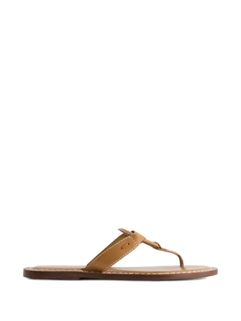 Bernardo Matrix ring-detail sandals Brown MATRIX2