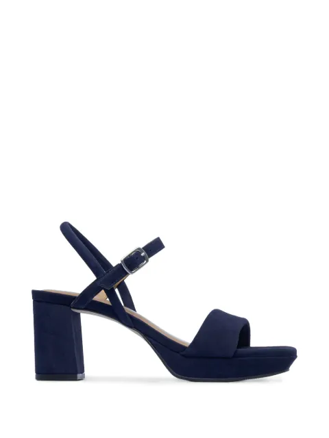 Bernardo Canto square-toe sandals Blue CANTO