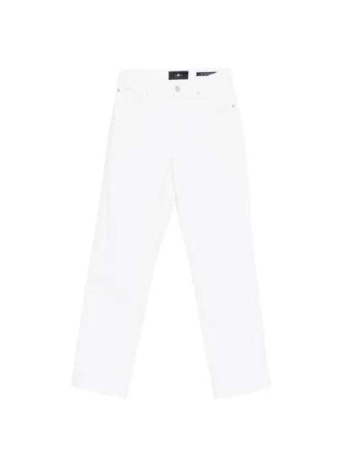 7 For All Mankind Calie straight leg jeans White 7U023549LLS