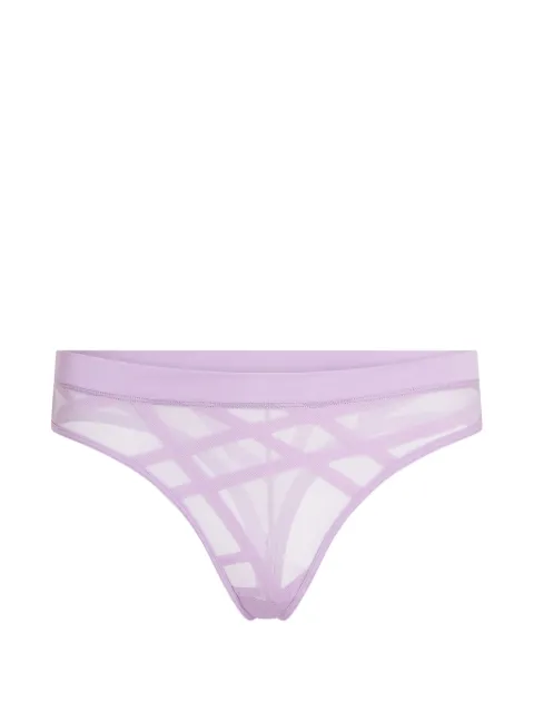 Marlies Dekkers butterfly illusionist thong Purple 37573