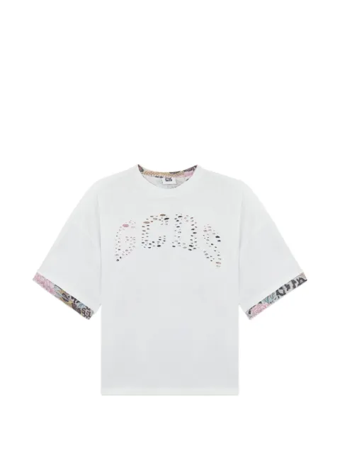 GCDS logo-detail T-shirt White C1WBQC095J080