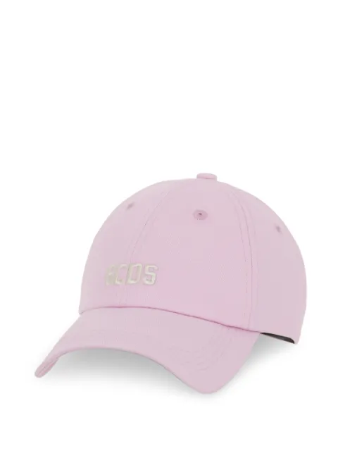 GCDS logo-detail cotton baseball cap Pink Z0ULQN315T121