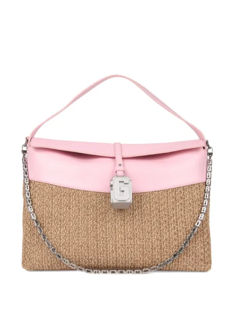 GCDS Mega Comma shoulder bag Neutrals C1WBQR261M261