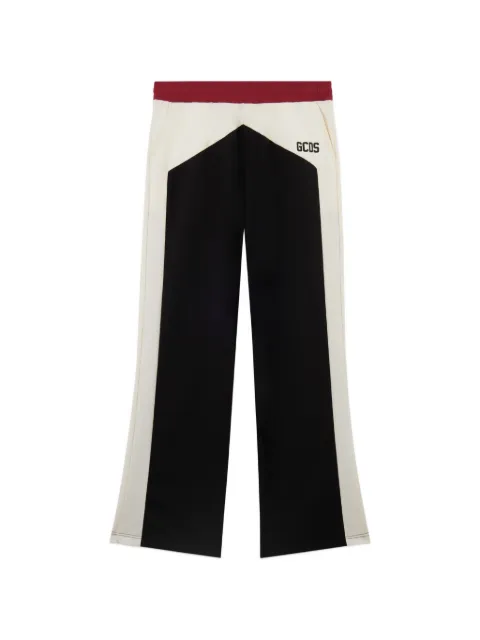 GCDS two-tone track pants Black C1MEQI180C008