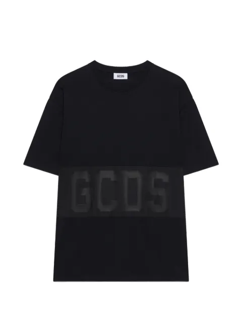 GCDS logo-band T-shirt Black Z0MLQC109J101