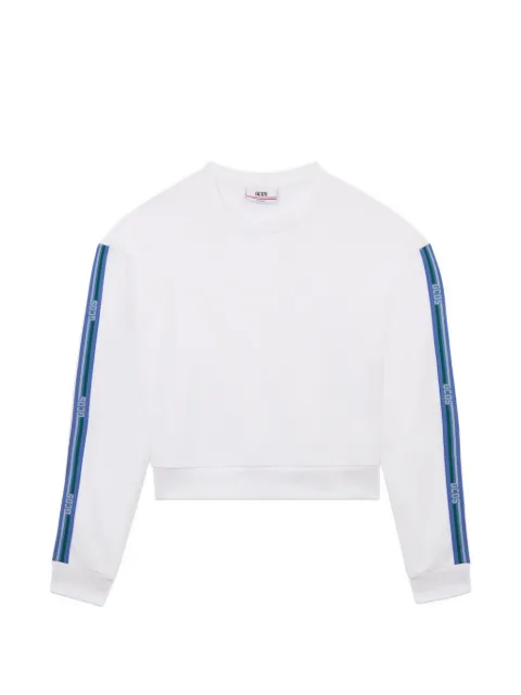 GCDS logo-detail sweatshirt White C1WEQE121F099