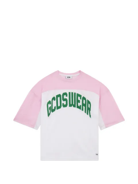 GCDS colour-block T-shirt White C1MWQC073J003