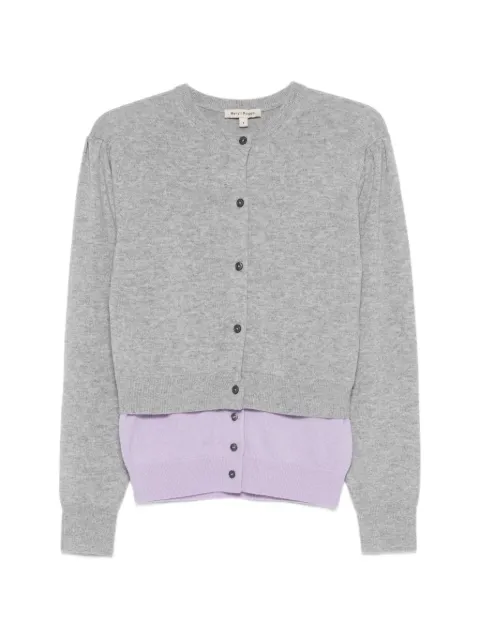 MERYLL ROGGE buttoned layered cardigan Grey K200208WR26
