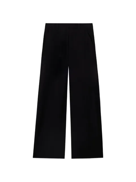GCDS pleated-design trousers Black C1WBQI200T045