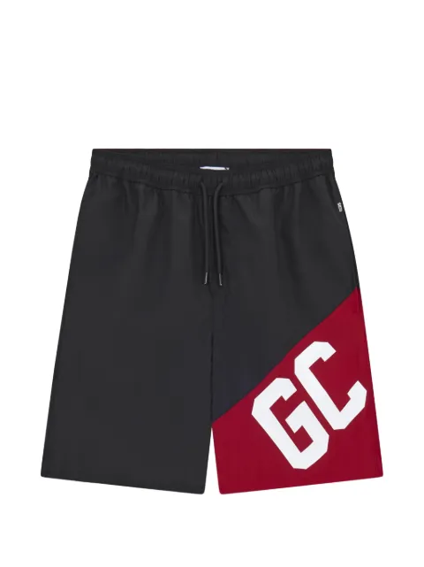 GCDS logo-print swim shorts Black Z0MLQS330T016