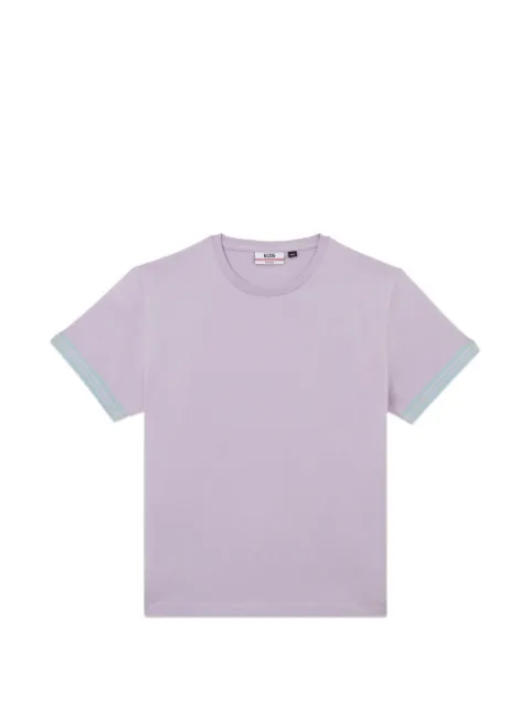 GCDS crew-neck T-shirt Purple C1WEQC044J101