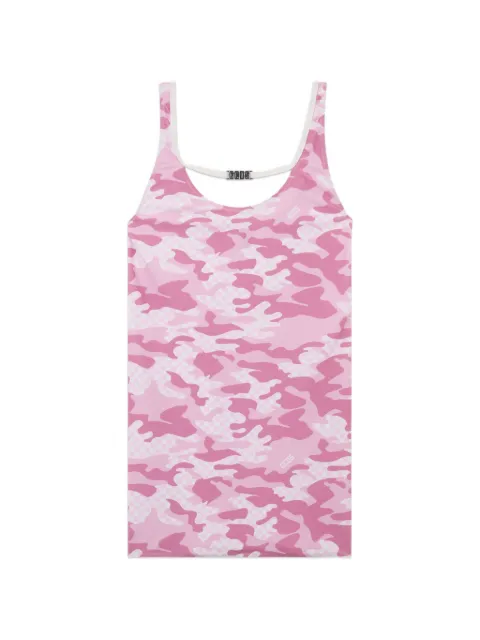 GCDS camo-print mini dress Pink C1WWQS274J057