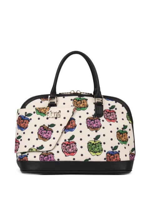 GCDS printed tote bag White C1WBQR263M263