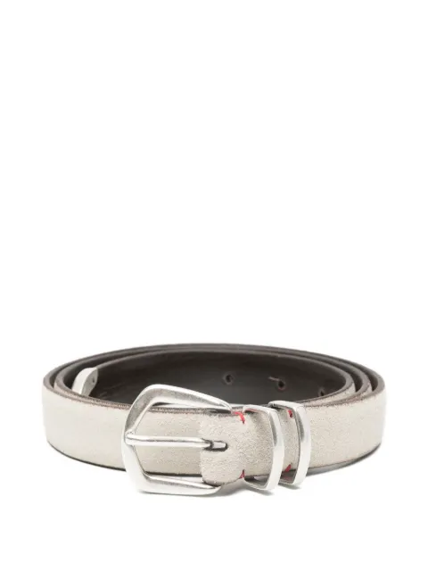 Eleventy suede belt Neutrals M77CINM06PEL0M008